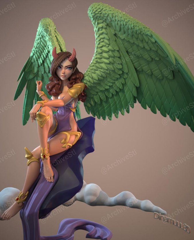 Angel Dinama / 3D 打印模型 STL